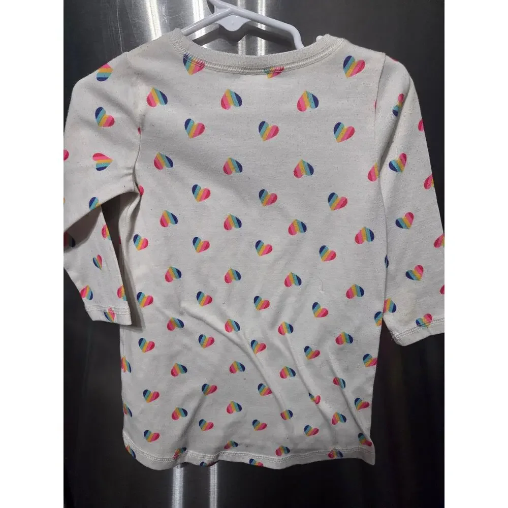 Rainbow Heart Sleep Gown - Old Navy - 18-24mo
